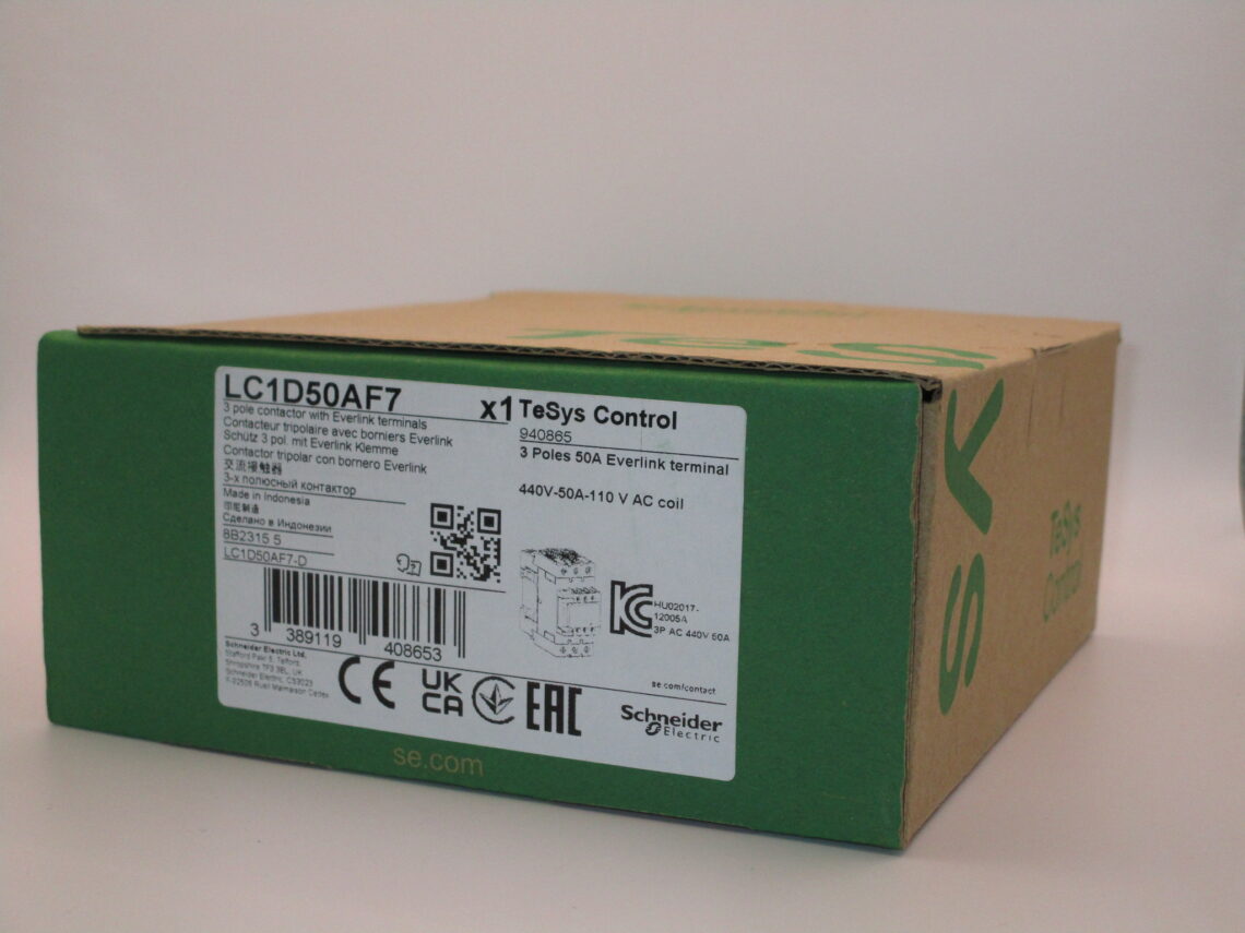 SCHNEIDER LC1D50AF7 Contactor - Image 2