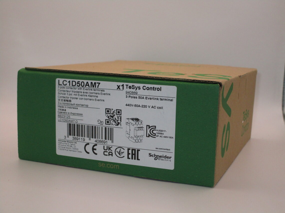 SCHNEIDER LC1D50AM7 Contactor - Image 2