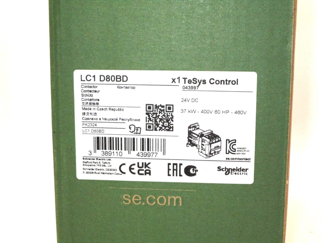 SCHNEIDER LC1D80BD Contactor - Image 2