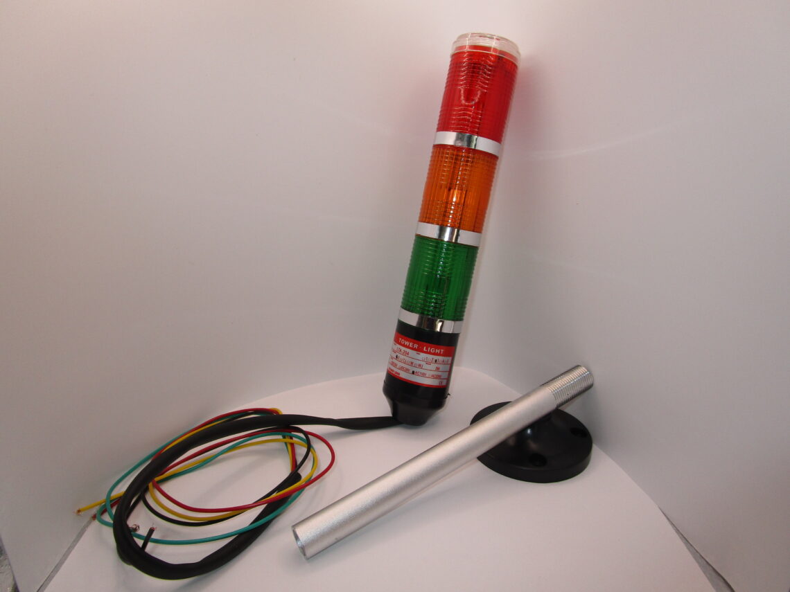Light tower LTA204-3T-110VAC Height 9 Inches / 23 cm