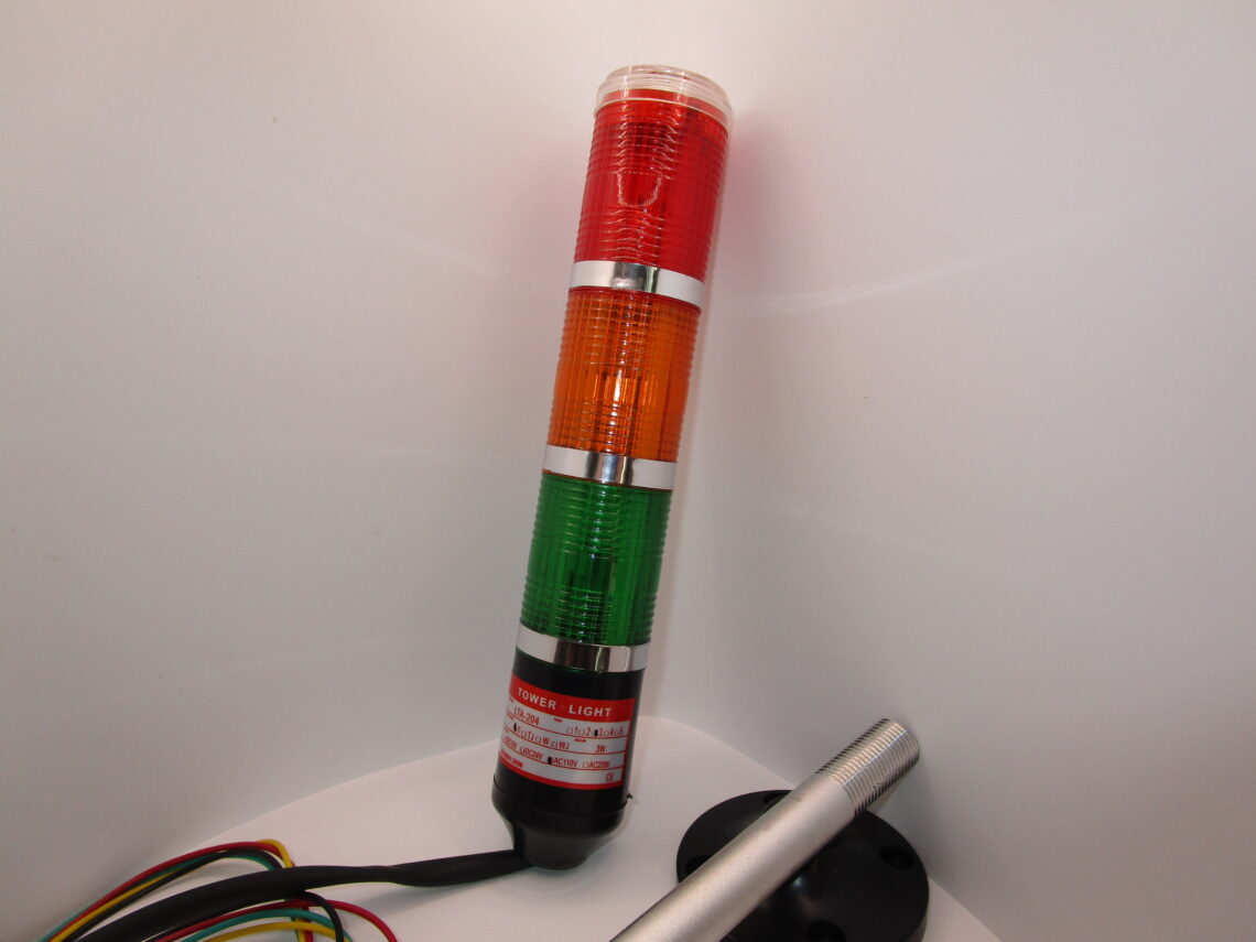 Light tower LTA204-3T-110VAC Height 9 Inches / 23 cm - Image 4