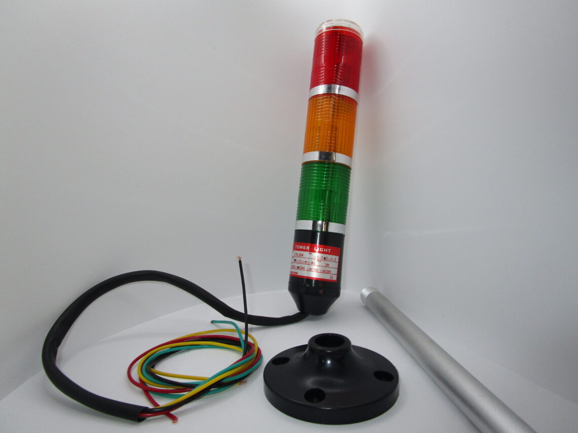 Light tower LTA 204-3T-24VDC Height 9 Inches / 23 cm - Image 2
