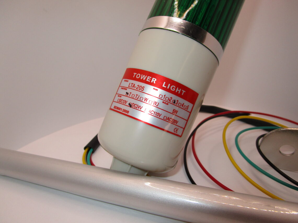 Light tower LTA205-3T-24VDC Height 1 feet / 30 cm - Image 2