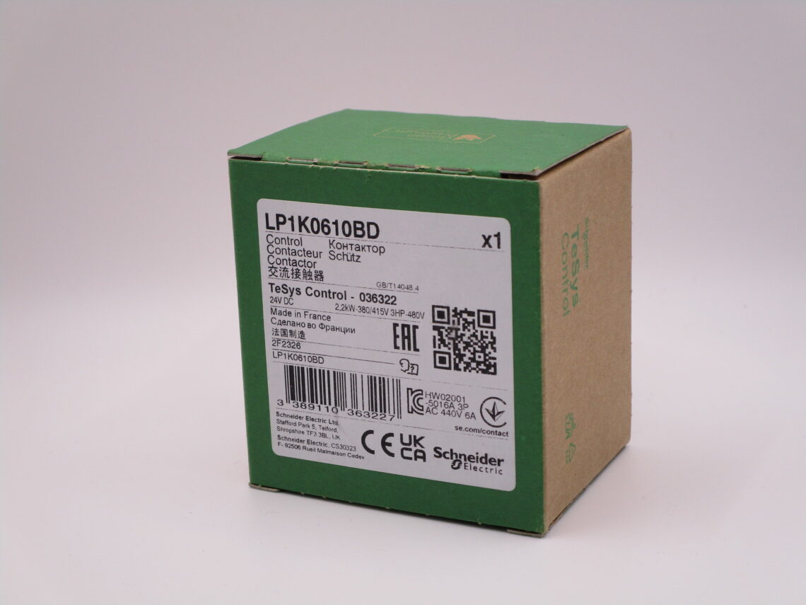 SCHNEIDER Miniature Contactor LP1K0610BD