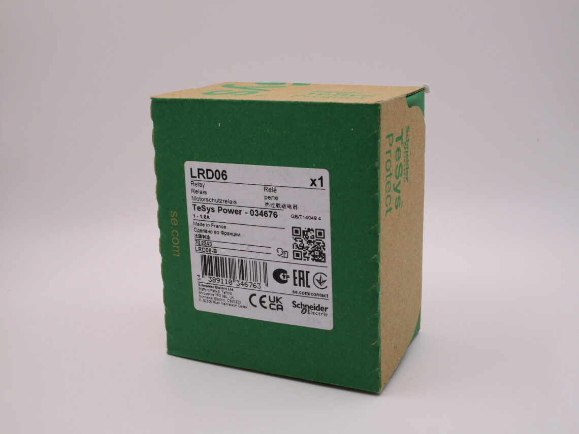 SCHNEIDER LRD06 Thermal Overload Relay