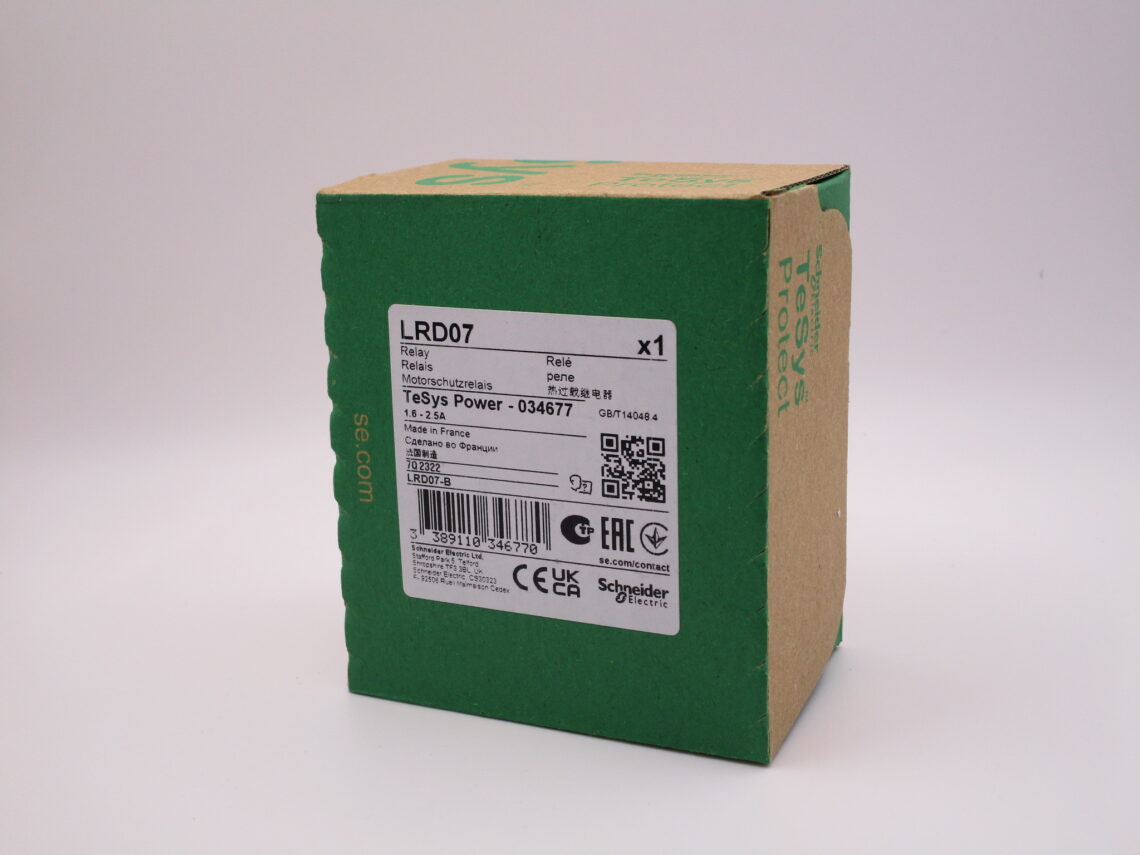SCHNEIDER LRD07 Thermal Overload Relay