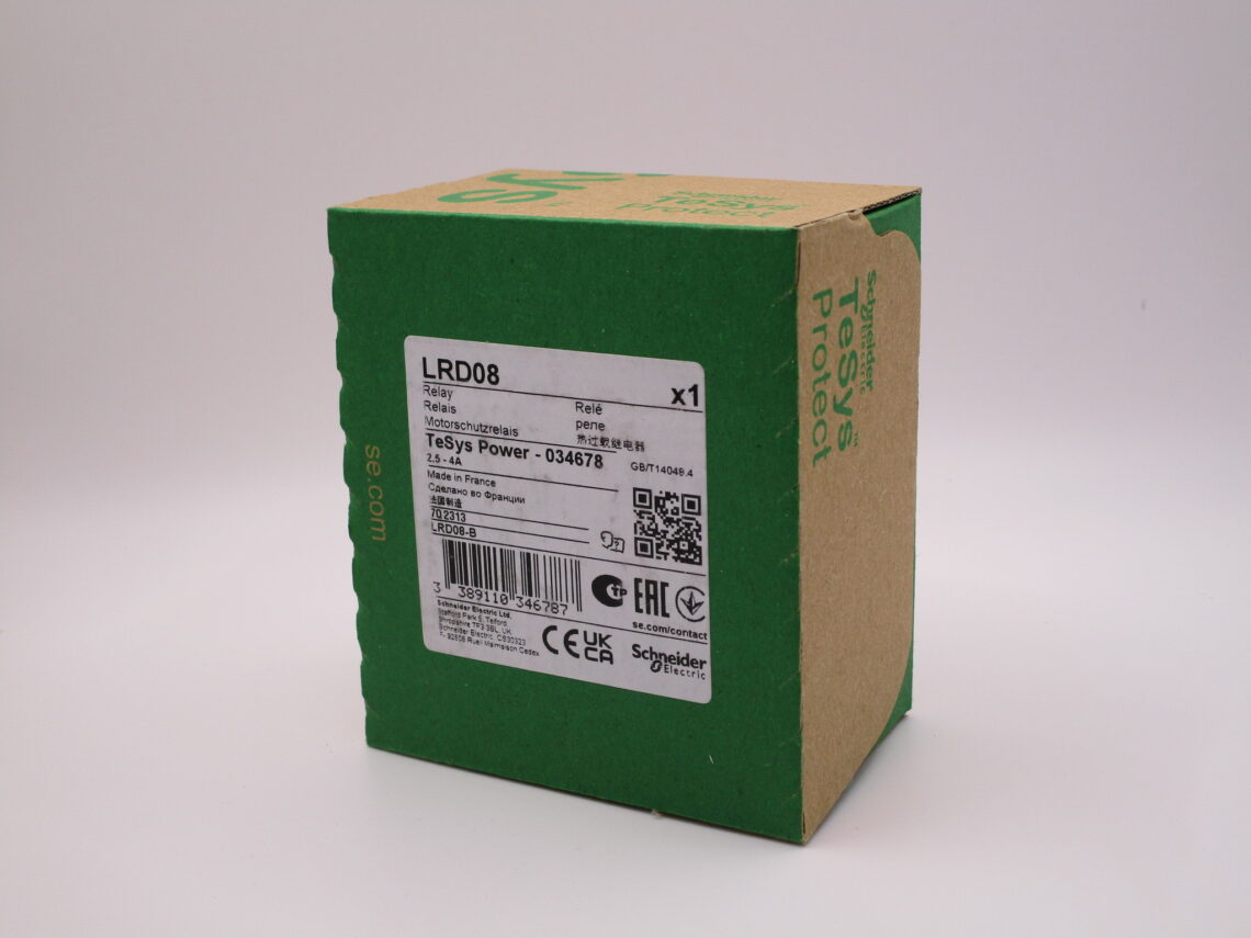 SCHNEIDER LRD08 Thermal Overload Relay