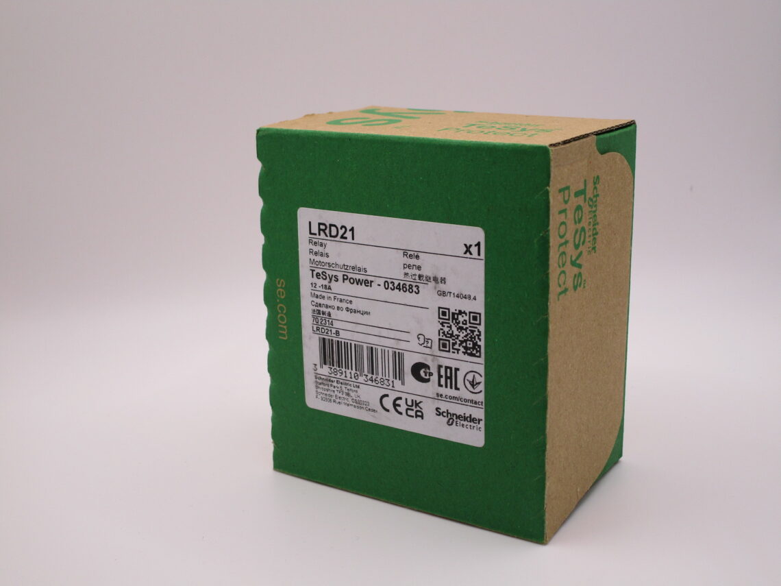 SCHNEIDER LRD21 Thermal Overload Relay