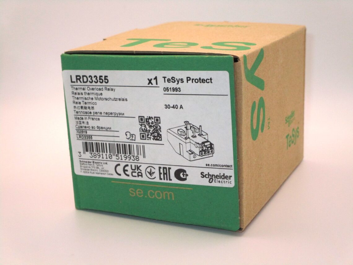 SCHNEIDER LRD3355 Thermal overload relay 30-40A - Image 2