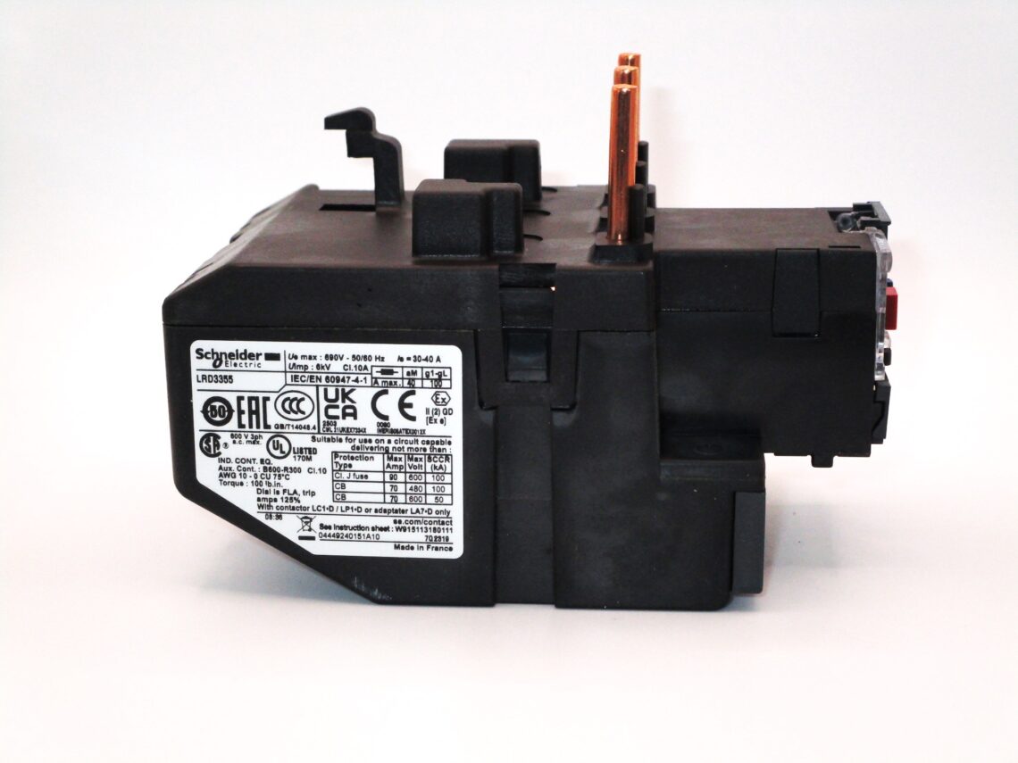 SCHNEIDER LRD3355 Thermal overload relay 30-40A - Image 3