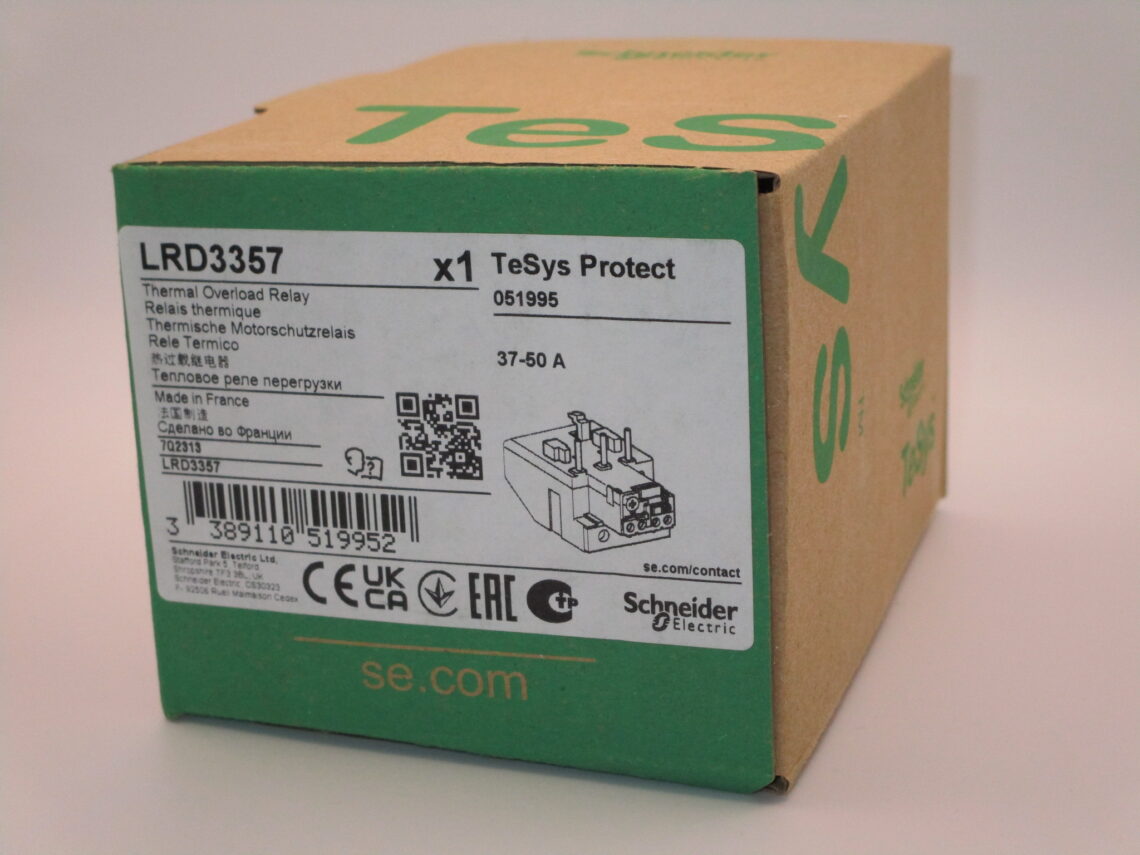 SCHNEIDER LRD3357 Thermal overload relay 37-50A - Image 2