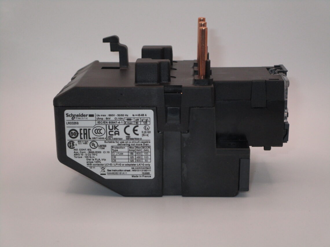 SCHNEIDER LRD3359 Thermal overload relay 48-65A - Image 3