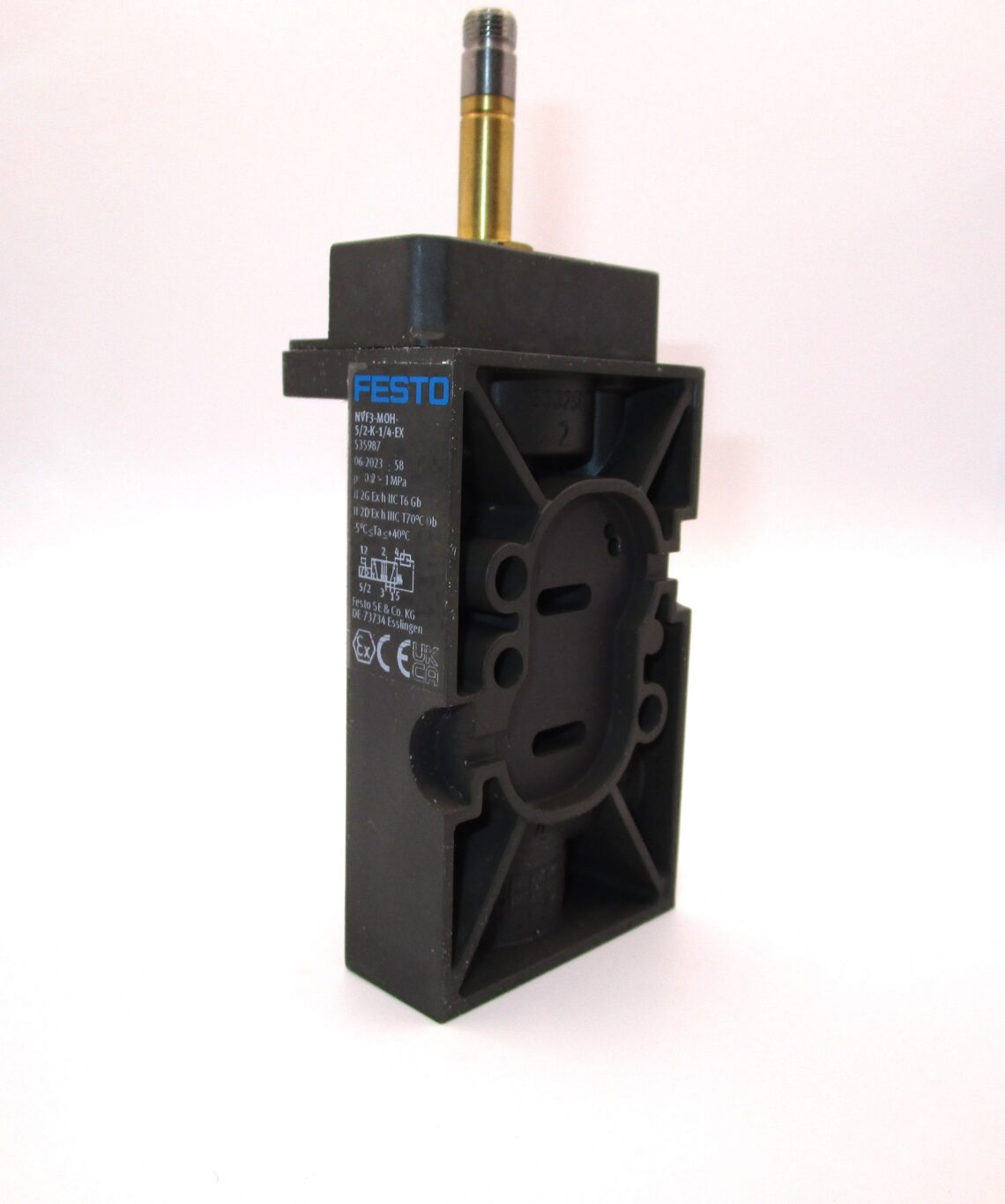 FESTO NVF3-MOH-5/2-K-1/4-EX Mat No. 535987 Solenoid Valve - Image 3