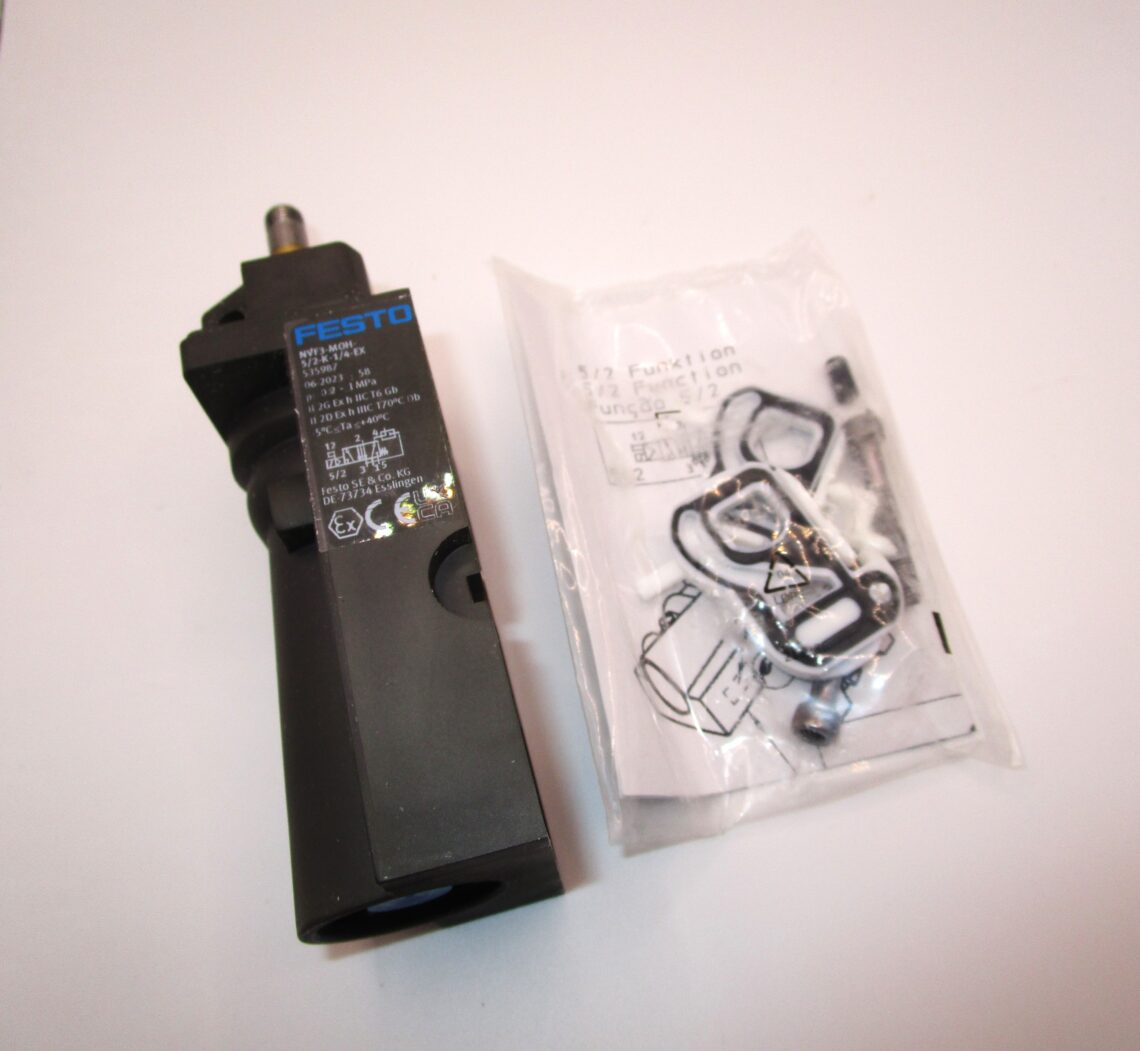FESTO NVF3-MOH-5/2-K-1/4-EX Mat No. 535987 Solenoid Valve - Image 4