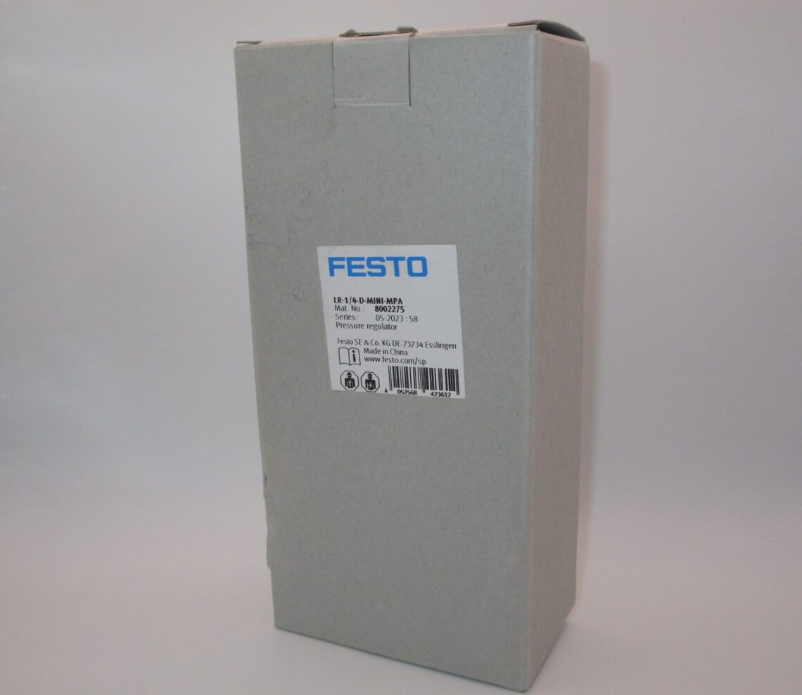 FESTO LR-1/4-D-MINI-MPA Pressure Regulator Mat. 8002275 - Image 2