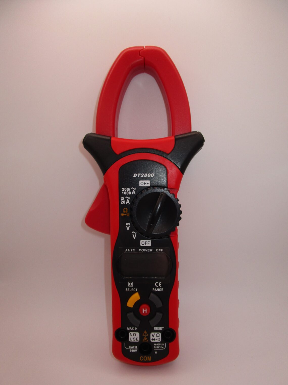 Digital Clamp Multimeter Tester 3 1/2 digits AC DC Voltage Current Resistance