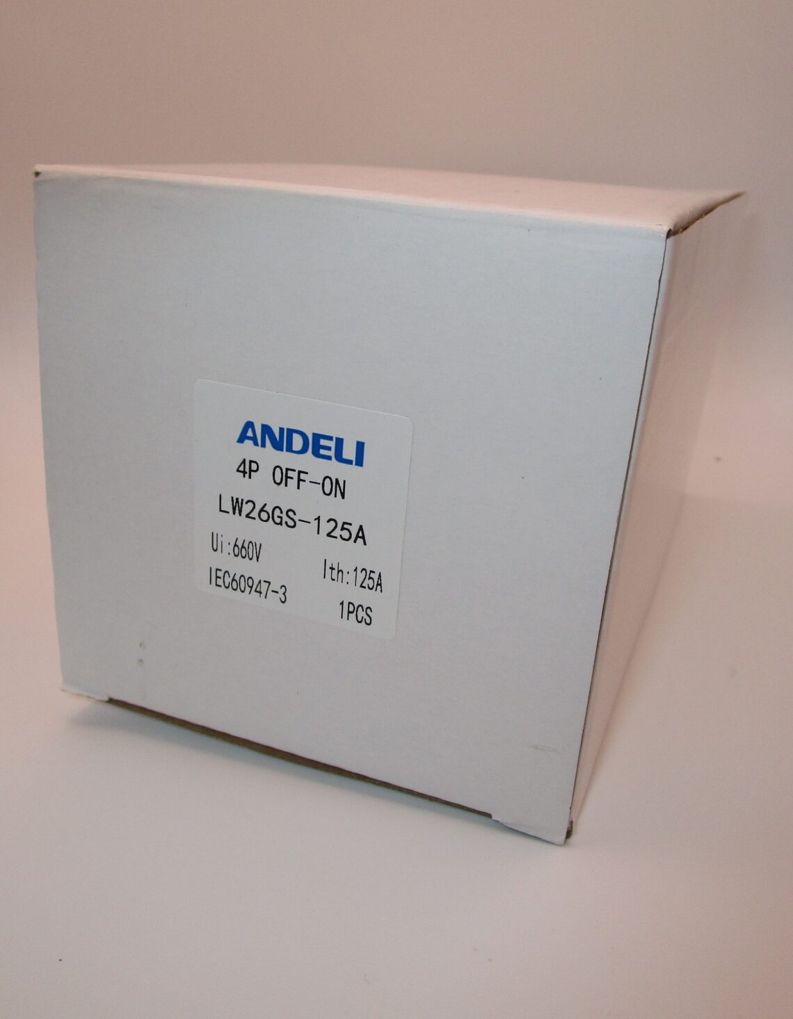 ANDELI LW26GS-125A Rotary Disconnect Switch - Image 2