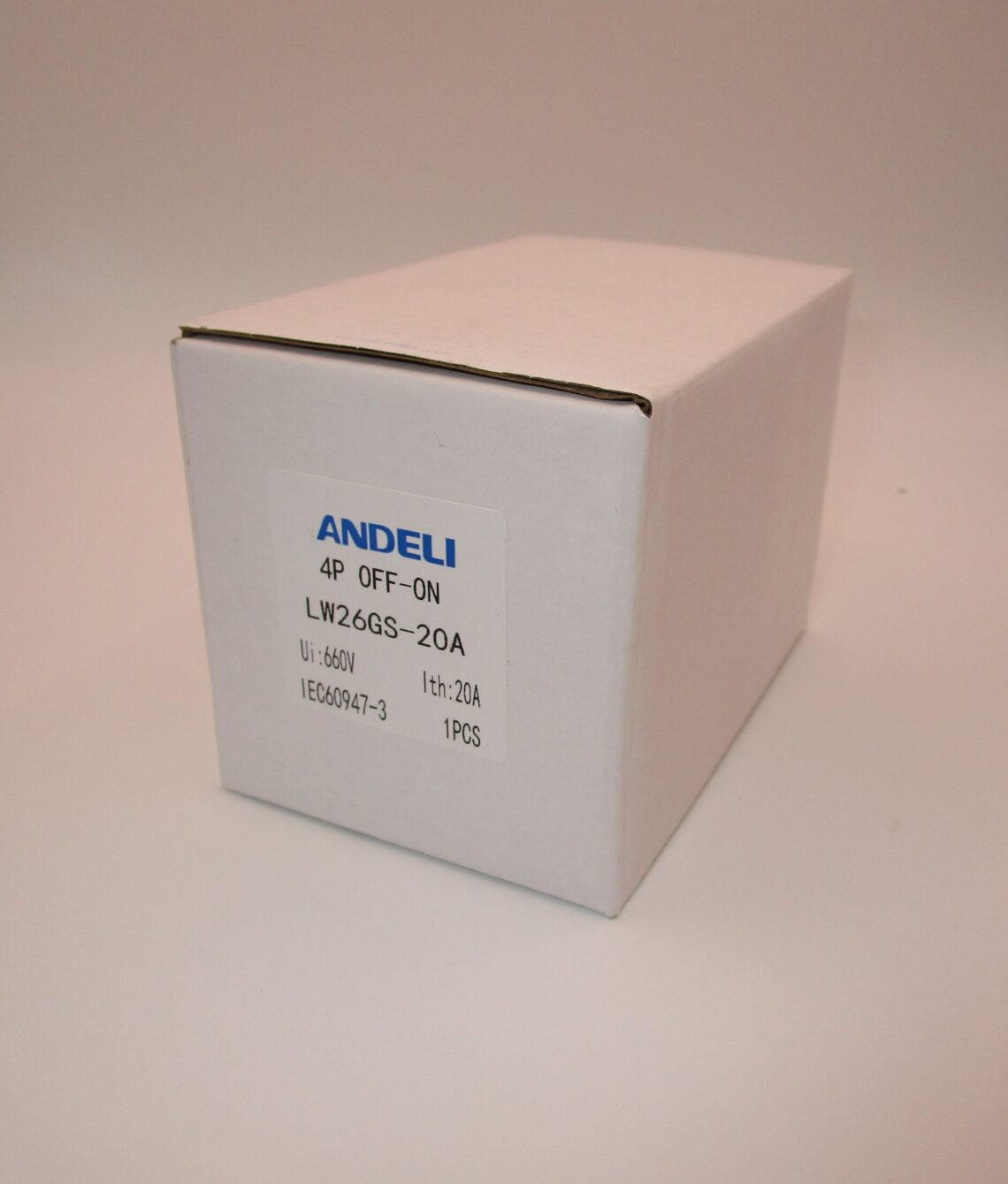 ANDELI LW26GS-20A Rotary Disconnect Switch - Image 2