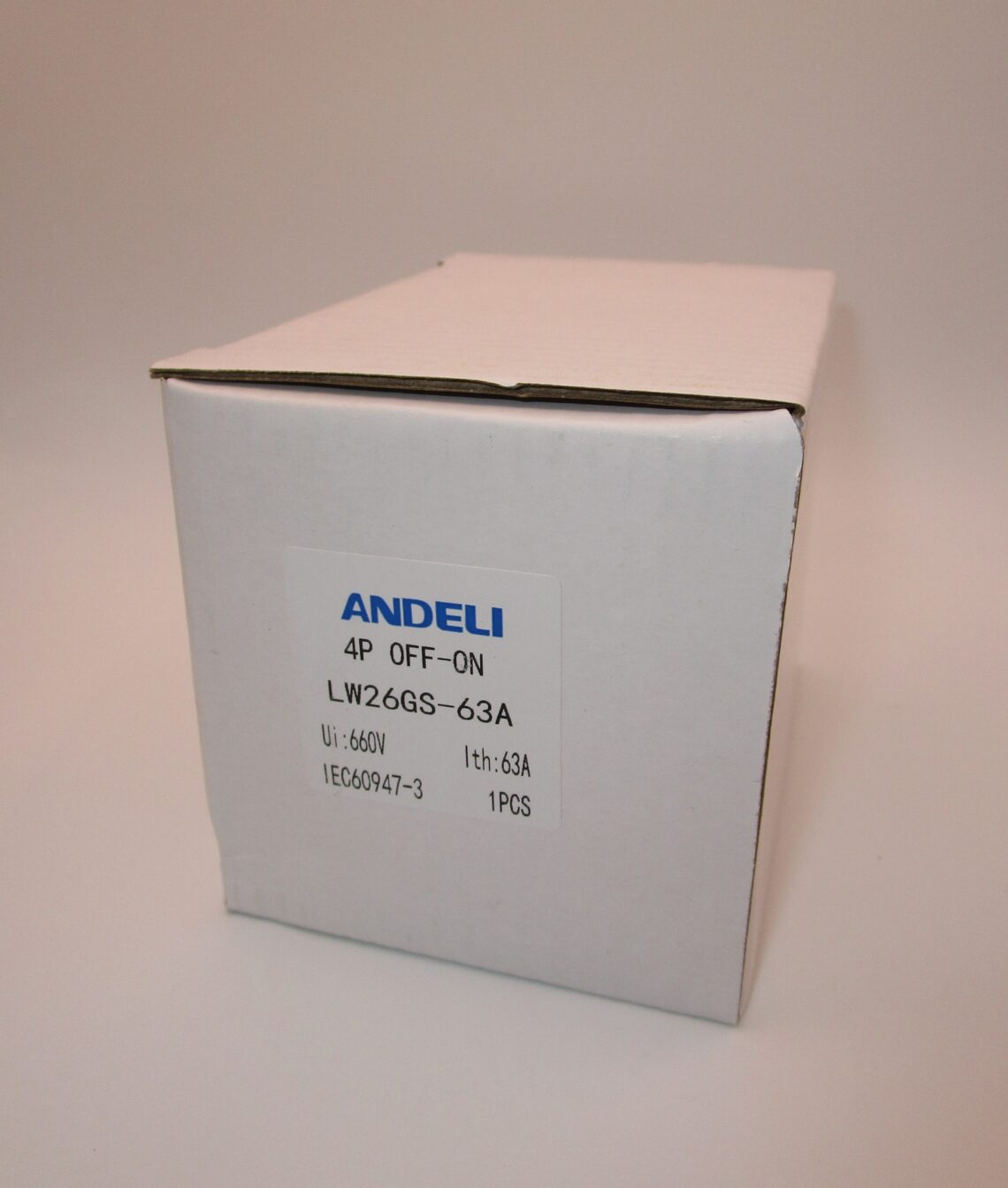 ANDELI LW26GS-63A Rotary Disconnect Switch - Image 2