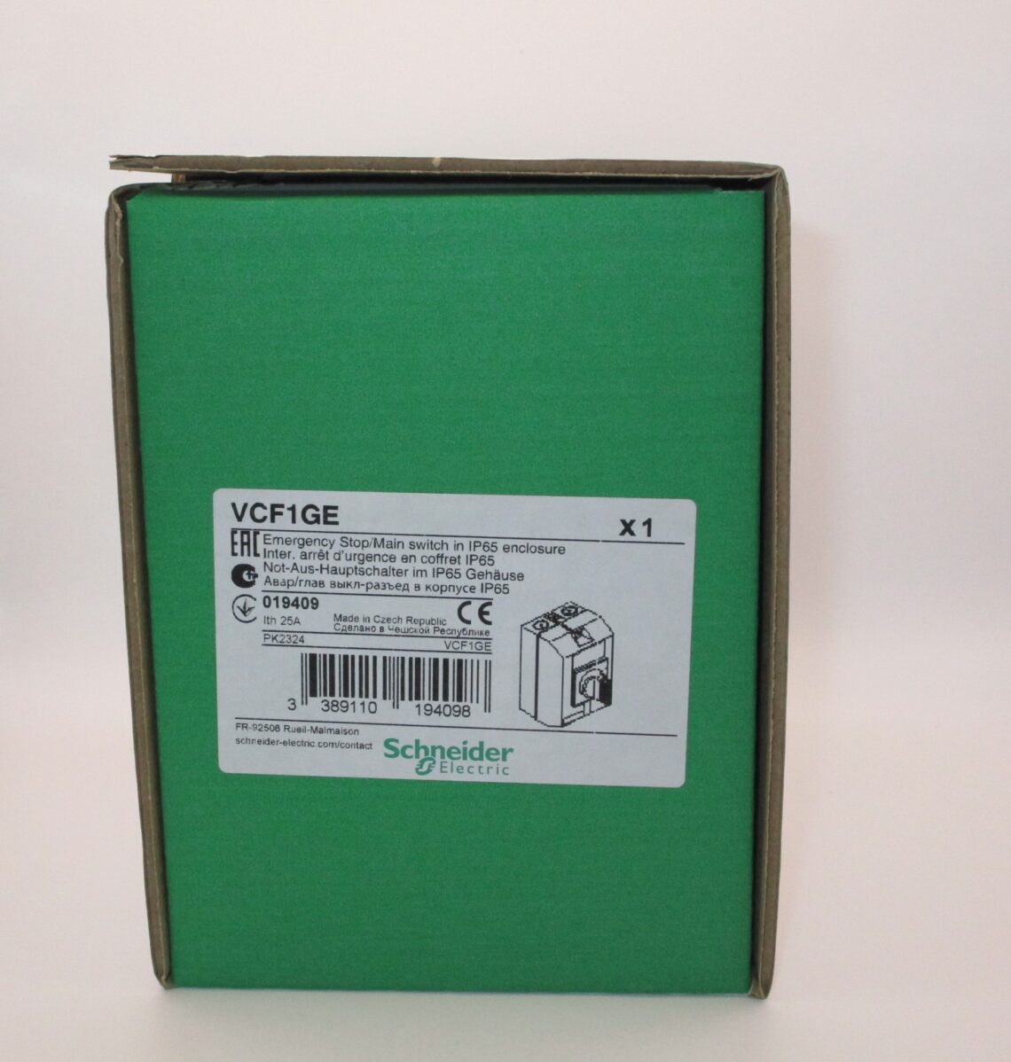 SCHNEIDER VCF1GE Enclosed switch disconnector - Image 2