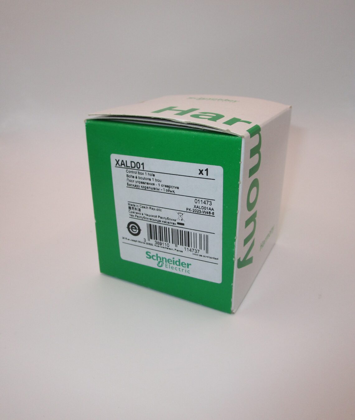 SCHNEIDER XALD01 Empty control station Harmony for 22mm - Image 2