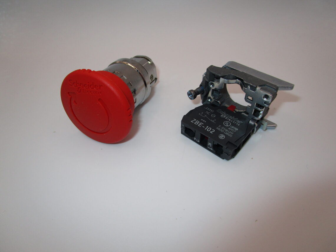 SCHNEIDER XB4BS8442 Emergency STOP Switch