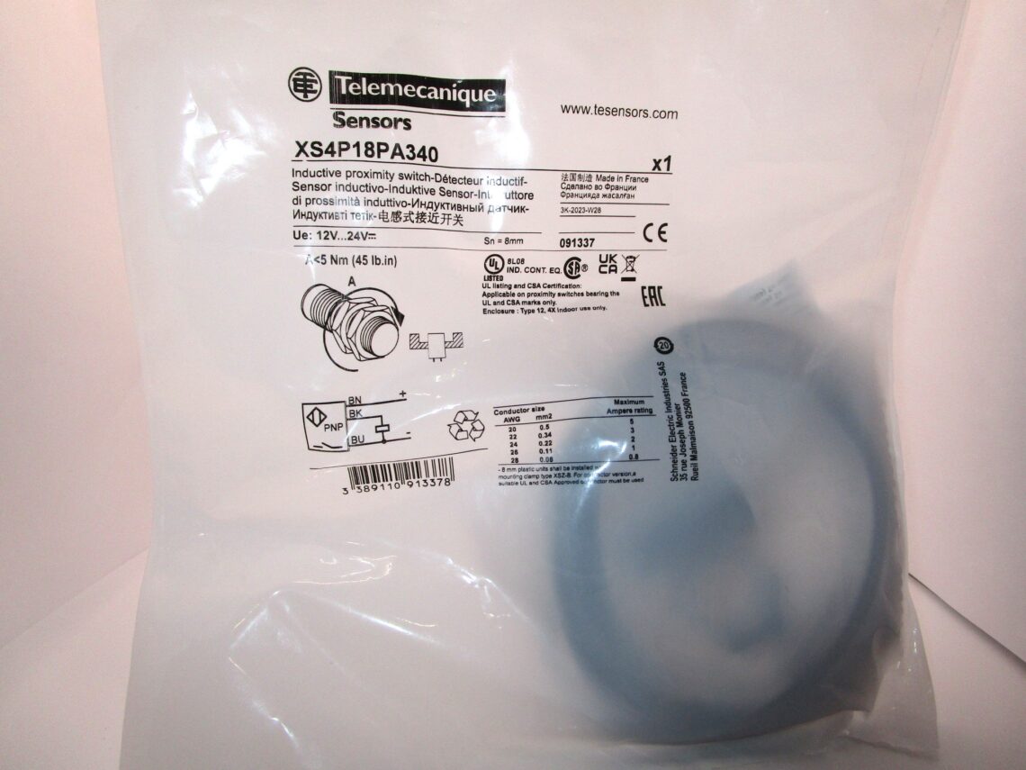TELEMECANIQUE XS4P18PA340 Inductive proximity sensor