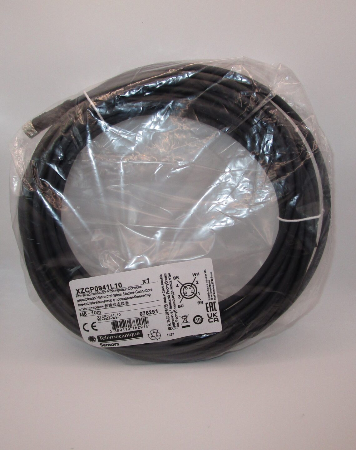 Telemecanique XZCP0941L10 Connector cable