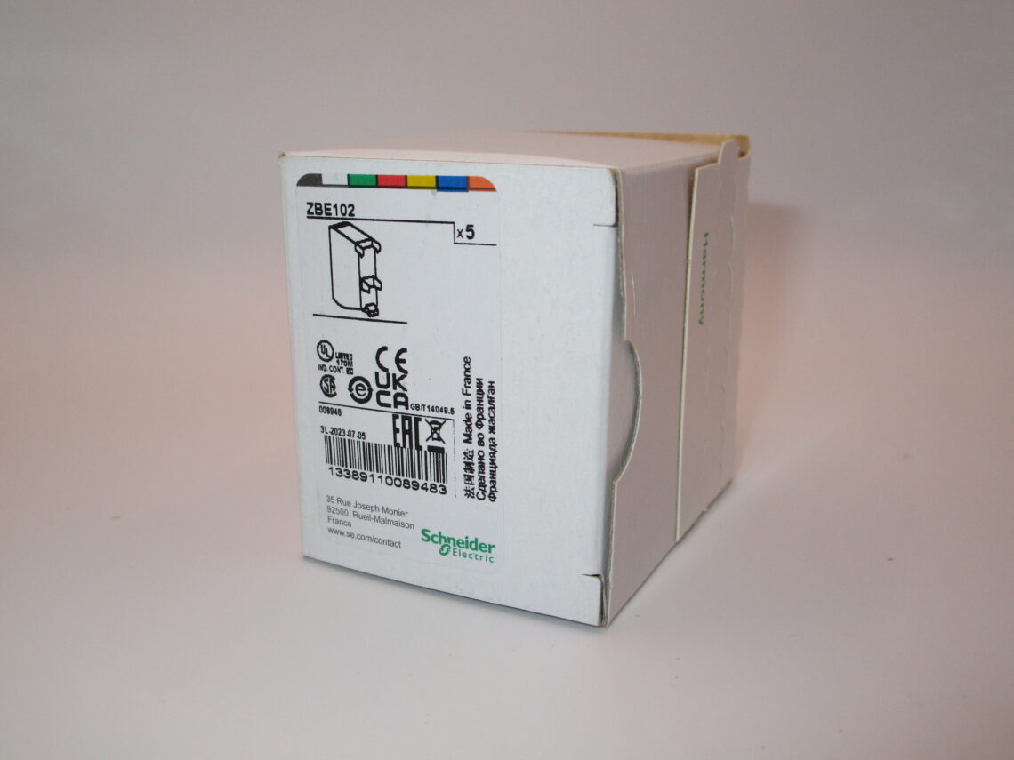 SCHNEIDER ZBE102 Harmony contact block - 5 units box - Image 2